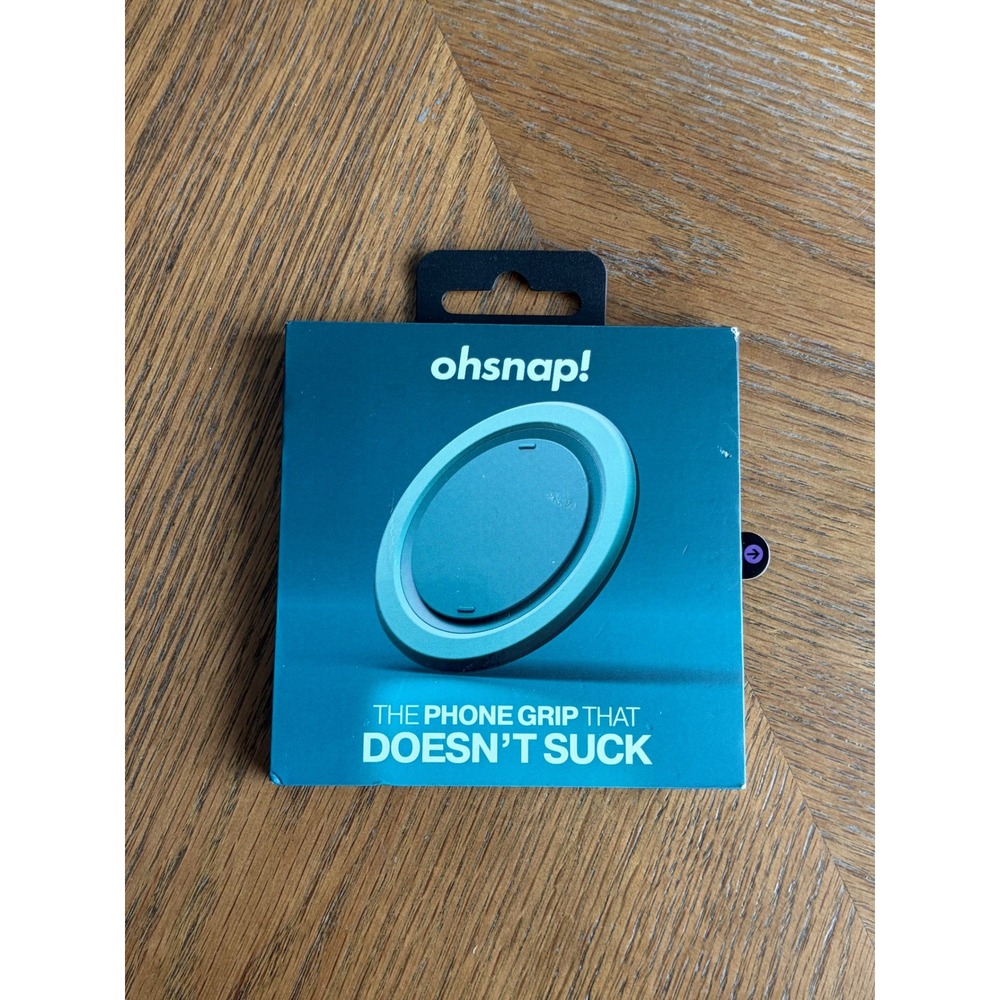 Ohsnap Snap Grip Millennial Teal Magnetic Phone Grip Stand MagSafe